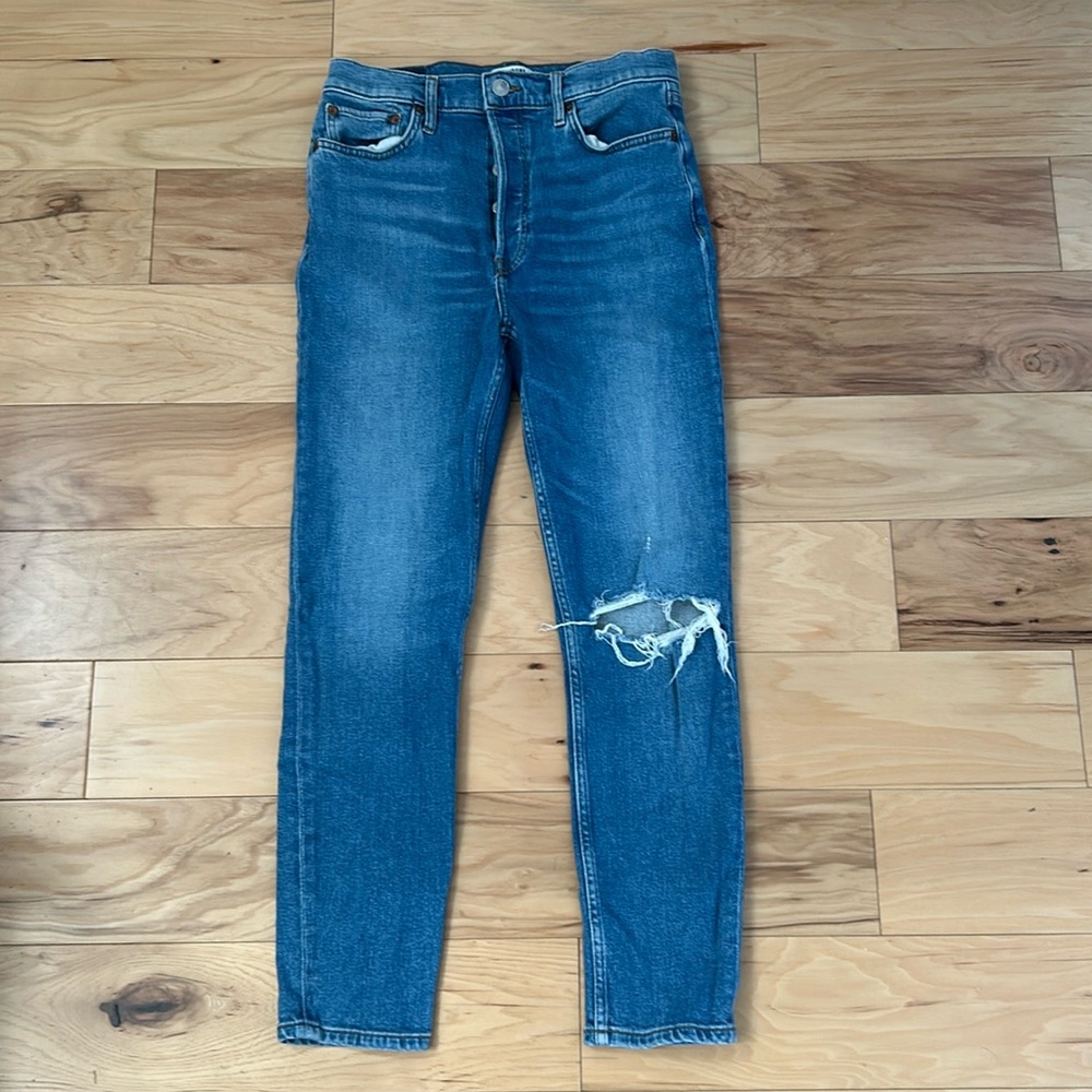 Re/Done denim skinny jeans, 29